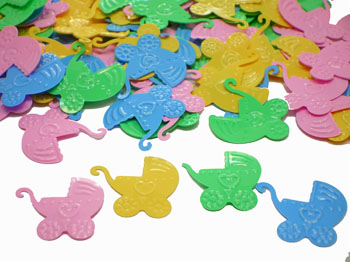 Baby Carriage Confetti by the packet